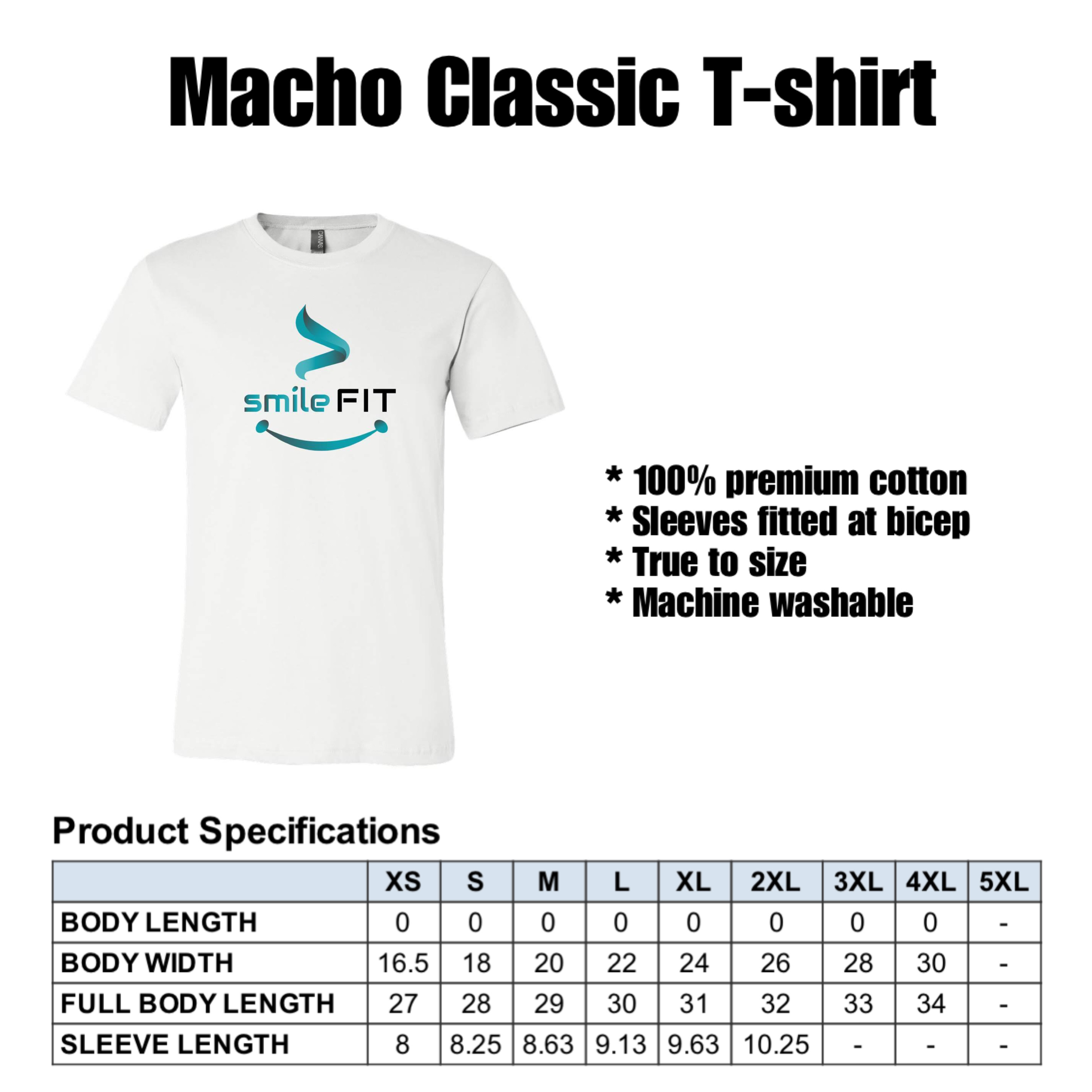 Macho classic - PRODUCT SPEC Macho classic - PRODUCT SPEC