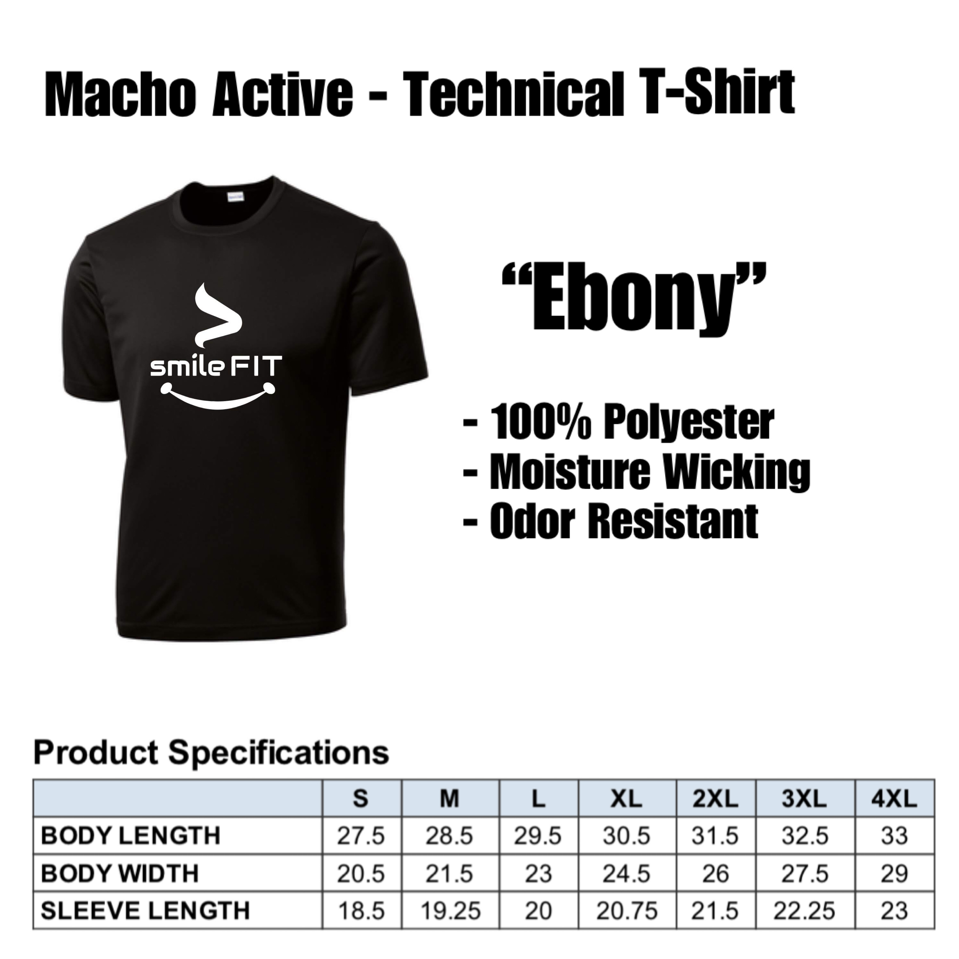 PRODUCT Spec - Macho Active Ebony PRODUCT Spec - Macho Active Ebony