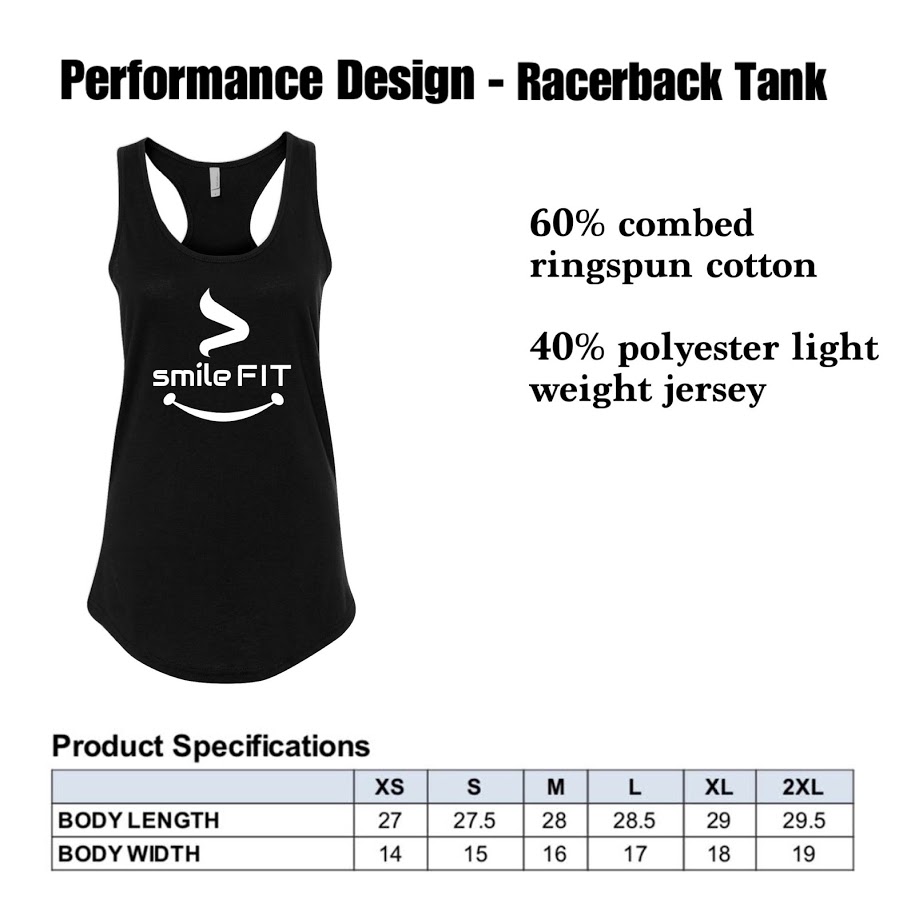 Performance Design - Ebony Tank_SPEC Performance Design - Ebony Tank_SPEC